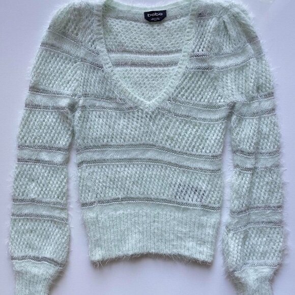 Bebe Y2K Style Knit Sweater (Runs Small) - Picture 8 of 8